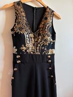 Prachtige sexy zwarte kerst jumpsuit, Ophalen of Verzenden, Zo goed als nieuw, Maat 36 (S), Zwart