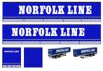 Vrachtauto decal 1:50 Norfolk Line ( type 2 ), Verzenden, Nieuw, Bus of Vrachtwagen, Overige merken