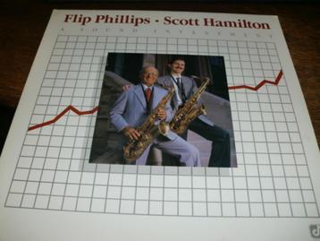 Flip Phillips & Scott Hamilton ‎A Sound Investment LP 1987 beschikbaar voor biedingen