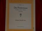 Die fledermaus : la chauve souris - the bat - overture ,,, Piano, Ophalen of Verzenden
