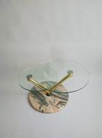 Holywood Regency, salontafel, Ophalen, 50 tot 100 cm, Rond, Zo goed als nieuw