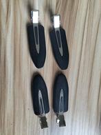 4 Zwart Zilveren Haarspeltjes, Ophalen of Verzenden, Nieuw, Haarspeld