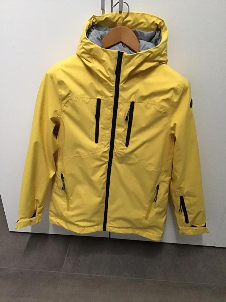 KOOPJE  jas ☔️💨 gevoerd, mt 38, Kleding | Dames, Jassen | Winter, Zo goed als nieuw, Maat 38/40 (M), Geel, Ophalen of Verzenden