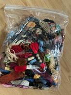 Zak vol met borduurgaren / DMC - div kleurtjes borduurzijde, Ophalen of Verzenden, Gebruikt, Handborduren, Borduurgaren of Zijde