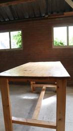 Tuintafel, Ophalen, Gebruikt, Rechthoekig, Hout