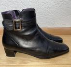 Durea enkellaarzen maat 9 = 43 wijdte H zwart leer met gesp, Durea, Verzenden, Zwart, Lage of Enkellaarzen