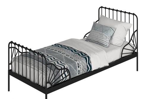 IKEA Minnen Meegroeibed, Kinderen en Baby's, Kinderkamer | Bedden, Gebruikt, 180 cm of meer, 70 tot 85 cm, Matras, Ophalen