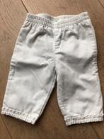 Wit ribbroekje met roesjes, maat 56, Benetton, Broekje, Meisje, Ophalen of Verzenden, Zo goed als nieuw