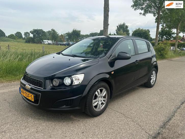 Chevrolet Aveo 1.4 LT Automaat, Auto's, Chevrolet, Bedrijf, Te koop, Aveo, ABS, Airbags, Airconditioning, Boordcomputer, Centrale vergrendeling