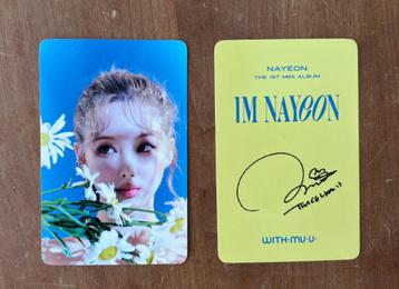 Twice Photocards, Trading Cards & Posters beschikbaar voor biedingen
