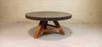 Vintage brutalist salontafel, rond, Ophalen, Tweedehands, Tweedehands, Tweedehands