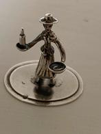 Zilveren miniatuur nachtwacht, Antiek en Kunst, Ophalen of Verzenden