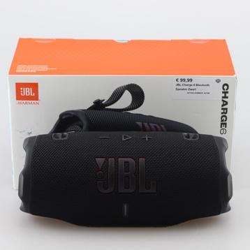 JBL Charge 6 Bleutooth Speaker Zwart beschikbaar voor biedingen