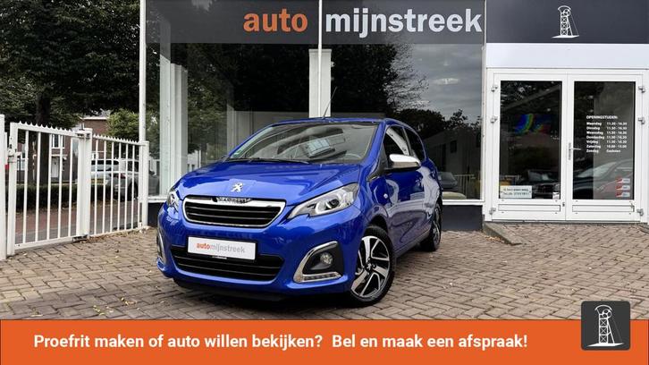 Peugeot 108 1.0 e-VTi TOP GT Line | Open dak | Meest luxe ui, Auto's, Peugeot, Bedrijf, Te koop, ABS, Achteruitrijcamera, Airbags