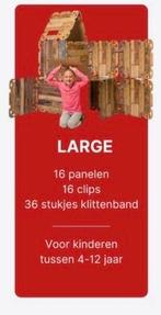 Fantasy Forts Large Set - 16 Platen, Ophalen, Zo goed als nieuw