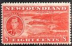 New Foundland - 8c - 1937 additional coronation p.13,5, Ophalen of Verzenden