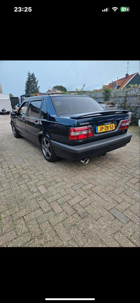 Volvo 850 2.3L T5 Sedan, Auto's, Volvo, Particulier, Benzine, Sedan, Automaat, Blauw, Zwart, Leder, Voorwielaandrijving, Ophalen