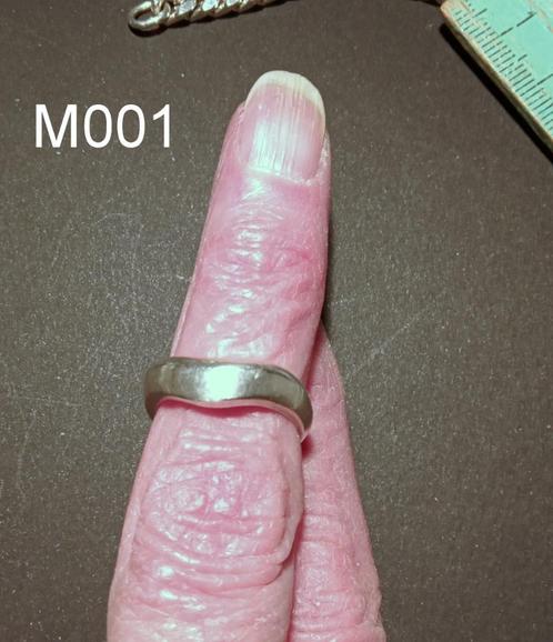 verschillende ringen - zilver, Sieraden, Tassen en Uiterlijk, Ringen, Dame of Heer, Kleiner dan 17, Zilver, Zilver, Ophalen of Verzenden