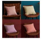 Kussen 45x45 cm - Verschillende kleuren, Huis en Inrichting, Ophalen of Verzenden, Gebruikt, Roze, Vierkant