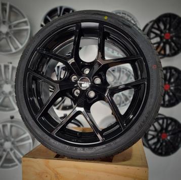 Nieuwe 17 inch velgen 5x100 met banden 215/40/17 Polo A1 