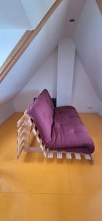 Karup design Roots 160 x 200 futon slaapbank japans bed rood, Huis en Inrichting, Ophalen, Gebruikt, Tweepersoons, 200 cm