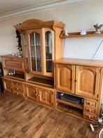 Blanj eiken wandmeubel, Ophalen of Verzenden, Zo goed als nieuw, 50 tot 75 cm, 200 cm of meer