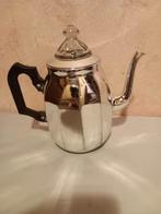 Nikkelen percolator, pruttel koffiepot, Antiek en Kunst, Antiek | Keukenbenodigdheden, Ophalen of Verzenden