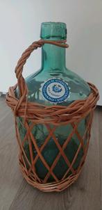 Groene Viresa rioja gistfles - vintage - 1969 - dame jeanne, Ophalen