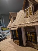 Houten huisje, Ophalen