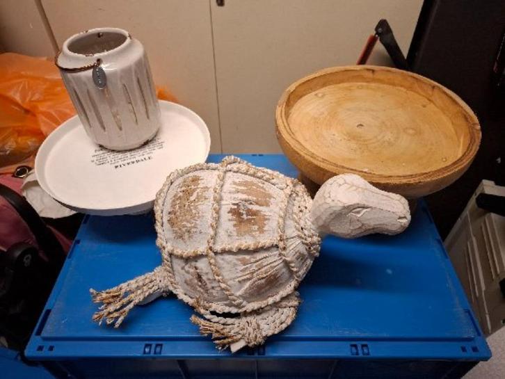 Heel veel leuke woon (16)accessoires, Huis en Inrichting, Woonaccessoires | Prullenbakken, Zo goed als nieuw, Overige materialen