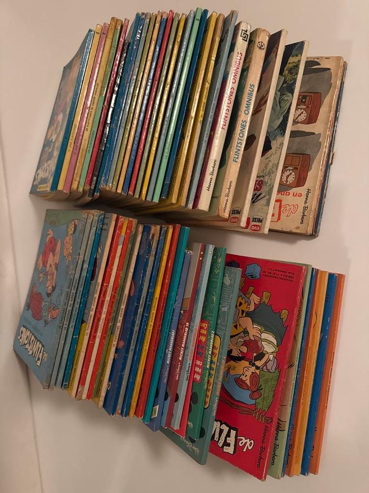 Flintstones Strips - Ca. 60 stuks - Vintage!, Boeken, Stripboeken, Gelezen, Meerdere stripboeken, Ophalen of Verzenden