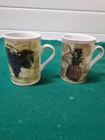 Mokken ananas en druif siaki, Antiek en Kunst, Ophalen of Verzenden