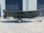 🚤 Gloednieuwe houten sloep, optie trailer, inruil mogelijk✅, Watersport en Boten, Sloepen, Ophalen, 10 tot 30 pk, Nieuw, Hout