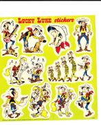 LL2 Lucky Luke stickervel 1988 Dargaud Morris, Verzamelen, Ophalen of Verzenden, Overige figuren, Zo goed als nieuw, Plaatje, Poster of Sticker