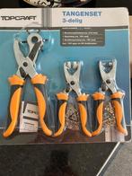 Tangenset 3-delig gatentang, Ophalen of Verzenden, Nieuw
