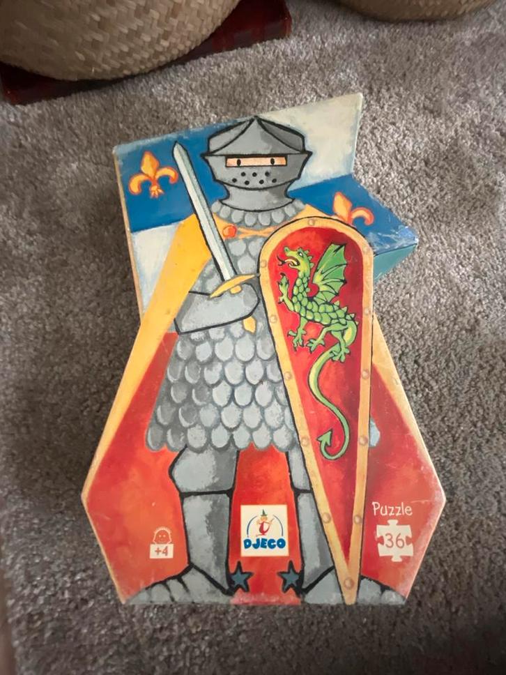 Djeco Puzzel - Leuk en Leerzaam!, Kinderen en Baby's, Speelgoed | Kinderpuzzels, Gebruikt, 4 tot 6 jaar, 10 tot 50 stukjes, Van hout