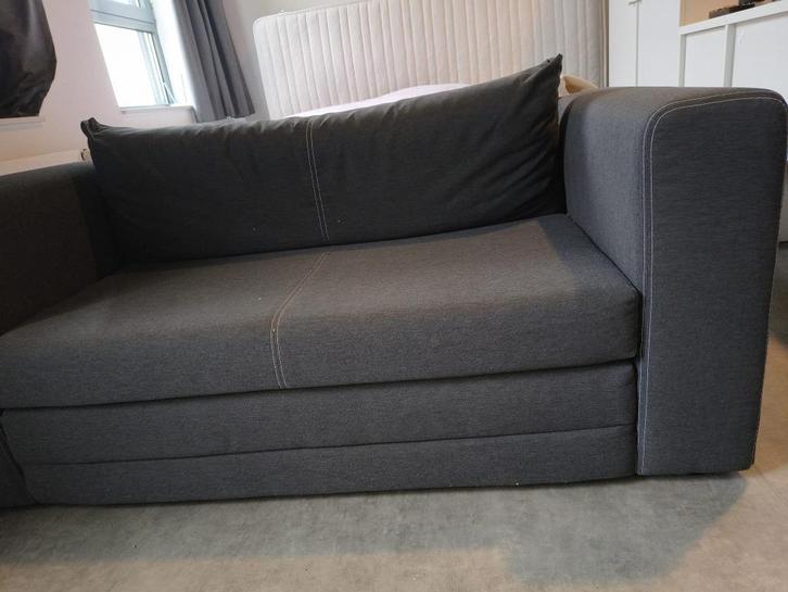Stevige IKEA slaapbank – in zeer goede staat, Huis en Inrichting, Bureaustoelen, Zo goed als nieuw, Grijs, Ophalen