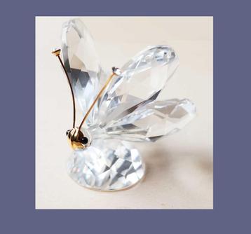 Swarovski Vlinder Groot met doos en certificaat beschikbaar voor biedingen