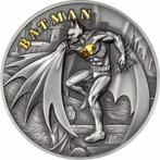 2021 Cook Islands BATMAN Antique Finish 2 Oz Silver Coin., Postzegels en Munten, Edelmetalen en Baren, Ophalen of Verzenden, Zilver