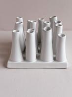 Gina Da Multiflower Vaas - Uniek Design!, Gebruikt, Wit, Aardewerk of Porselein, Ophalen of Verzenden