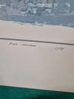 zeefdruk blauw tinten piet zegveld, Ophalen of Verzenden, 'T Olde Gre-j, Info@toldegrej.nl, Endepoelstraat 20f Didam