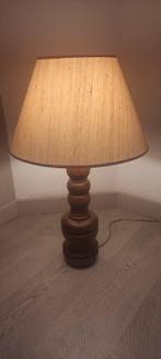 Vintage tafellamp, Gebruikt, 50 tot 75 cm, Ophalen of Verzenden, Stof