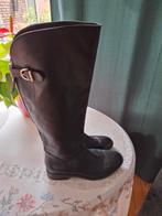 Leren laarzen mt 38, Kleding | Dames, Schoenen, Hoge laarzen, Zwart, Nieuw, Ophalen of Verzenden