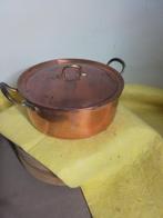 14465) mooi koperen pannetje doorsnede 175 mm, Ophalen of Verzenden, Huis en Inrichting