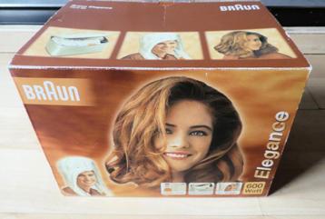 Braun Elegance haar droogkap opblaasbare haardroogkap 600W beschikbaar voor biedingen