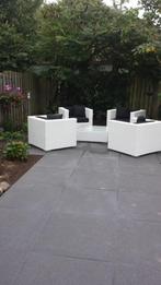 Glasplaat voor Arbrini tuintafel 85 x 85 cm., Ophalen, Gebruikt, Vierkant, Overige materialen