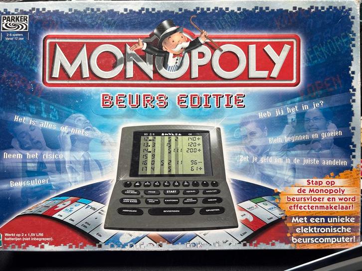 Monopoly Beurs Editie - Bordspel, Hobby en Vrije tijd, Gezelschapsspellen | Bordspellen, Gebruikt, Drie of vier spelers, Ophalen of Verzenden
