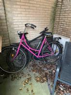 Roze Omafiets - Prima Stapfiets, 53 tot 56 cm, Ophalen, Gebruikt
