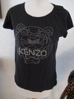 T SCHIRT Dames Zwart met opdruk maat M/L nieuw € 20  Ronde h, Maat 38/40 (M), Kenzo, Zwart, Nieuw