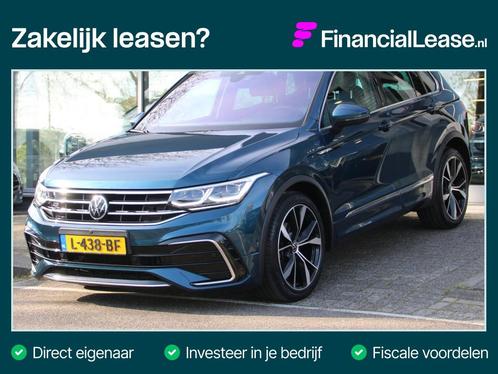 Volkswagen Tiguan 1.5 TSI R-Line DEALER OND. PANO-DAK NL-AUT, Auto's, Volkswagen, Bedrijf, Lease, Financial lease, Tiguan, 360° camera